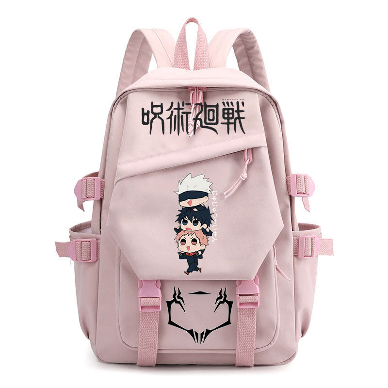 Casual Anime Pattern Printed Backpack