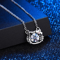 Cute Kitty Cat Necklace