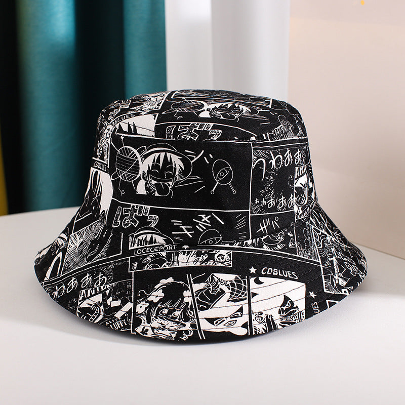 Chic Anime Graffiti Fisherman's Hat