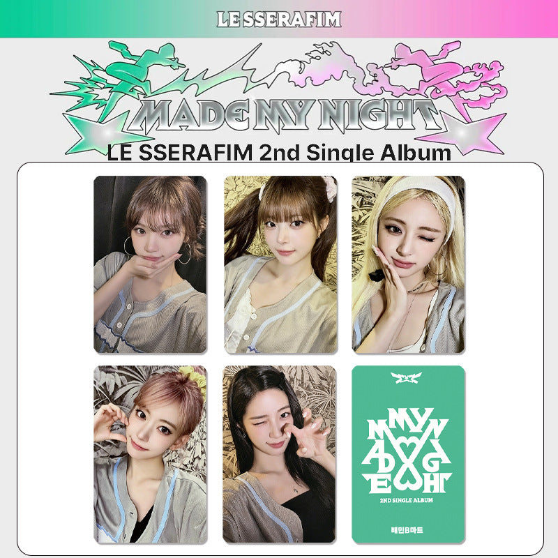 LSF "MADE MY NIGHT" Album Photo Card