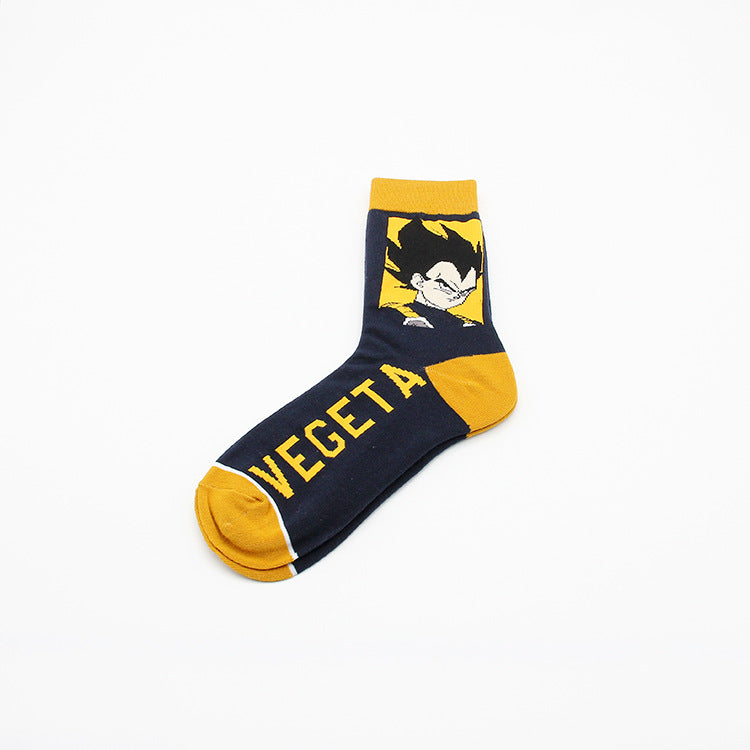 Men's Trendy Vegeta Medium Tube Socks