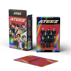 30PCS KPOP Album Laser LOMO Cards