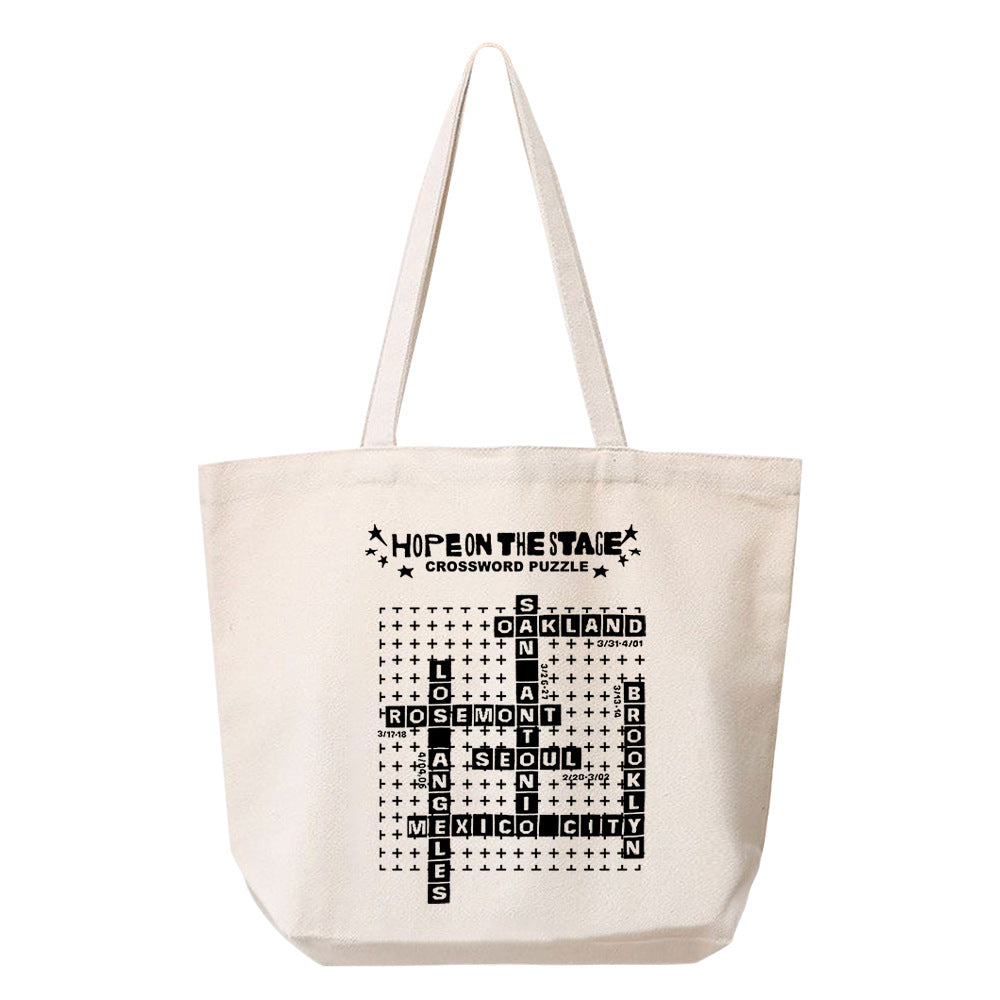 J-hope Logo Tote Canvas Handbag