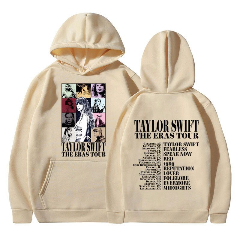 Casual Unisex Taylor Letter Loose Hoodie