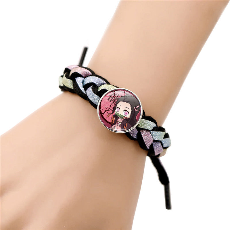 Casual Anime Woven Rope Bracelet