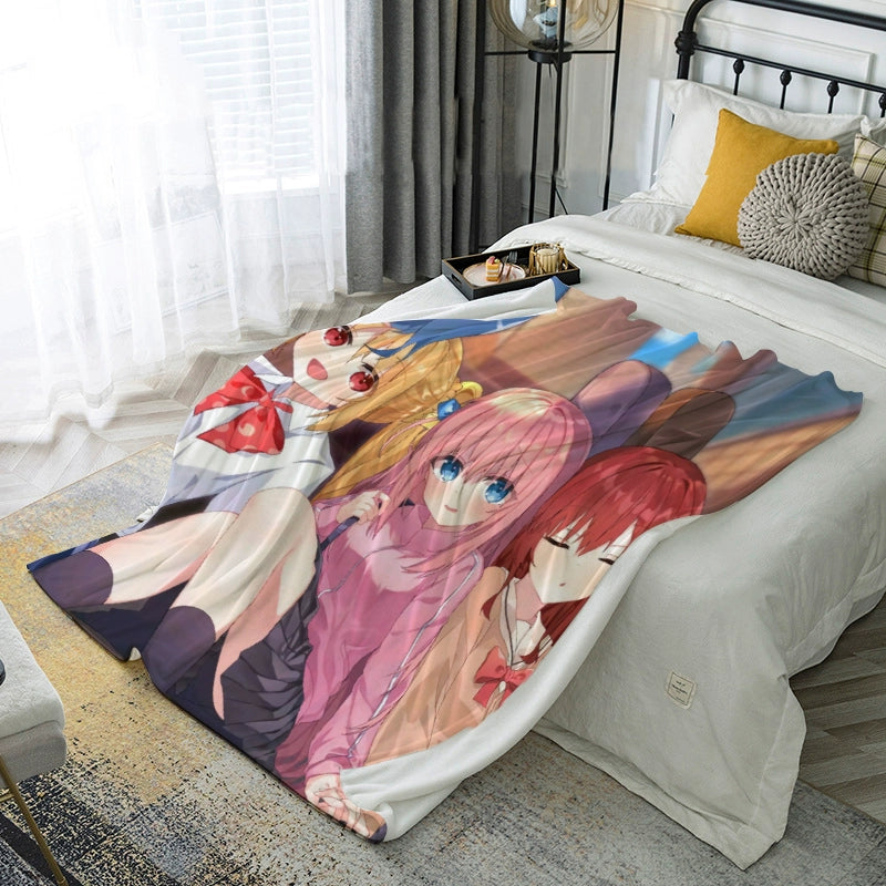 Cute Anime Flannel Blanket