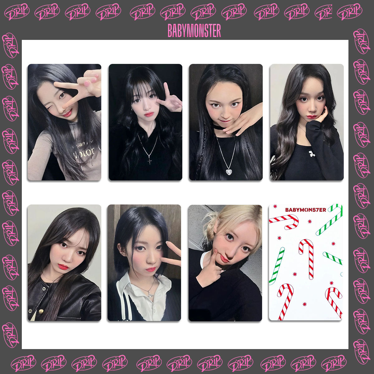 BABYMONSTER Album DRIP PhotoCard