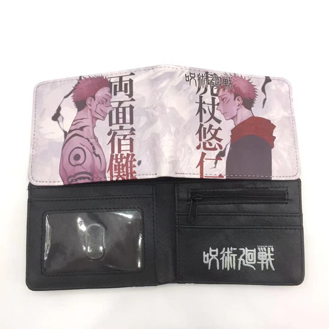 Trendy Anime Printed PU Leather Wallet