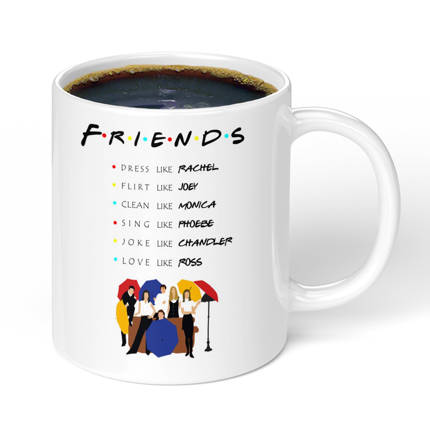 Creative Friends Ceramic Coffee Mug