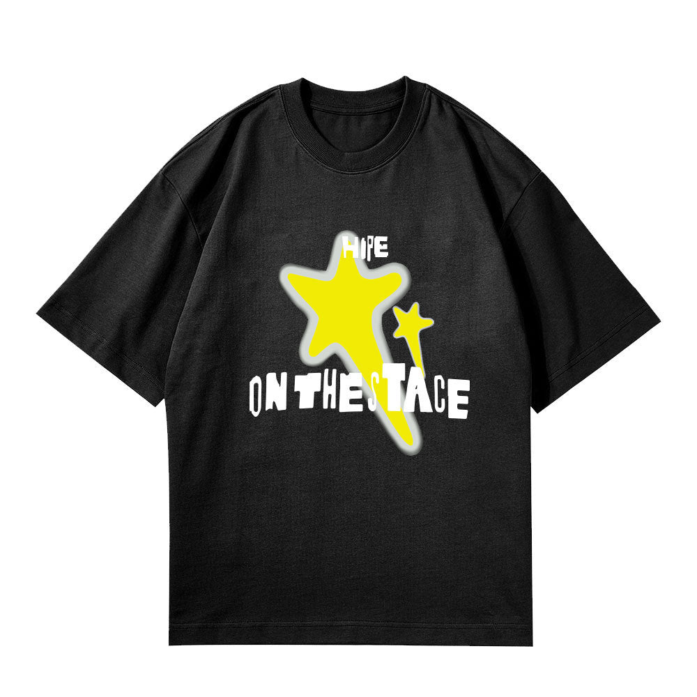 HOPE ON THE STAGE Graphic Short Sleeve T-Shirt