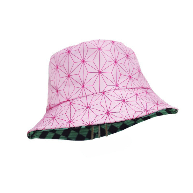 Casual Anime Printed Bucket Hat