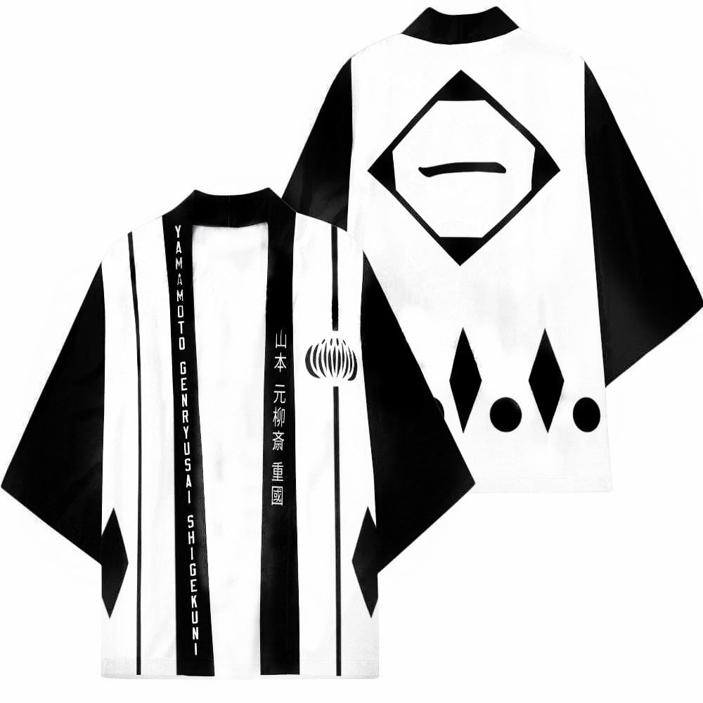Kurosaki Ichigo Anime Cos Kimono Shirt