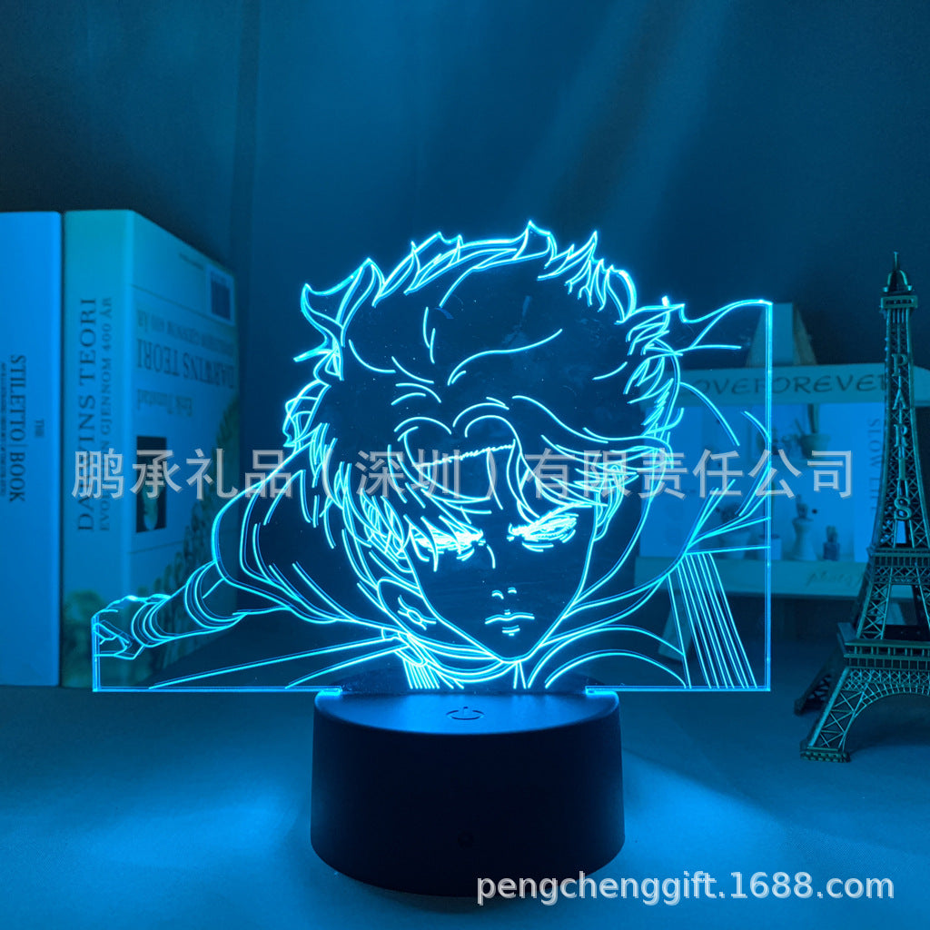 Colorful Anime Acrylic 3d Night Light
