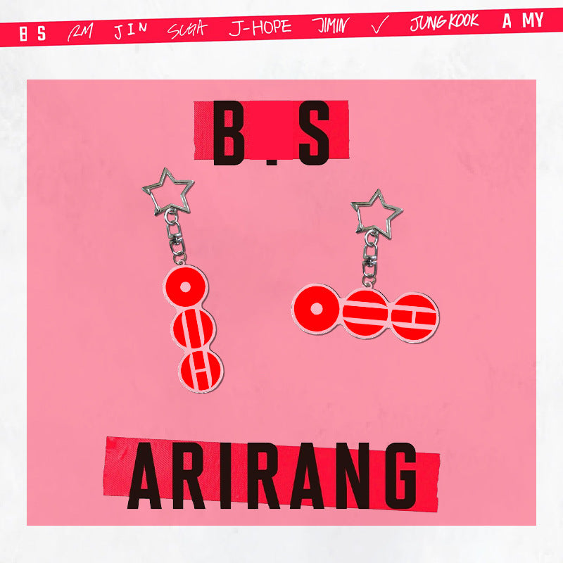 BANGTAN Album ARIRANG Acrylic Keychain Set