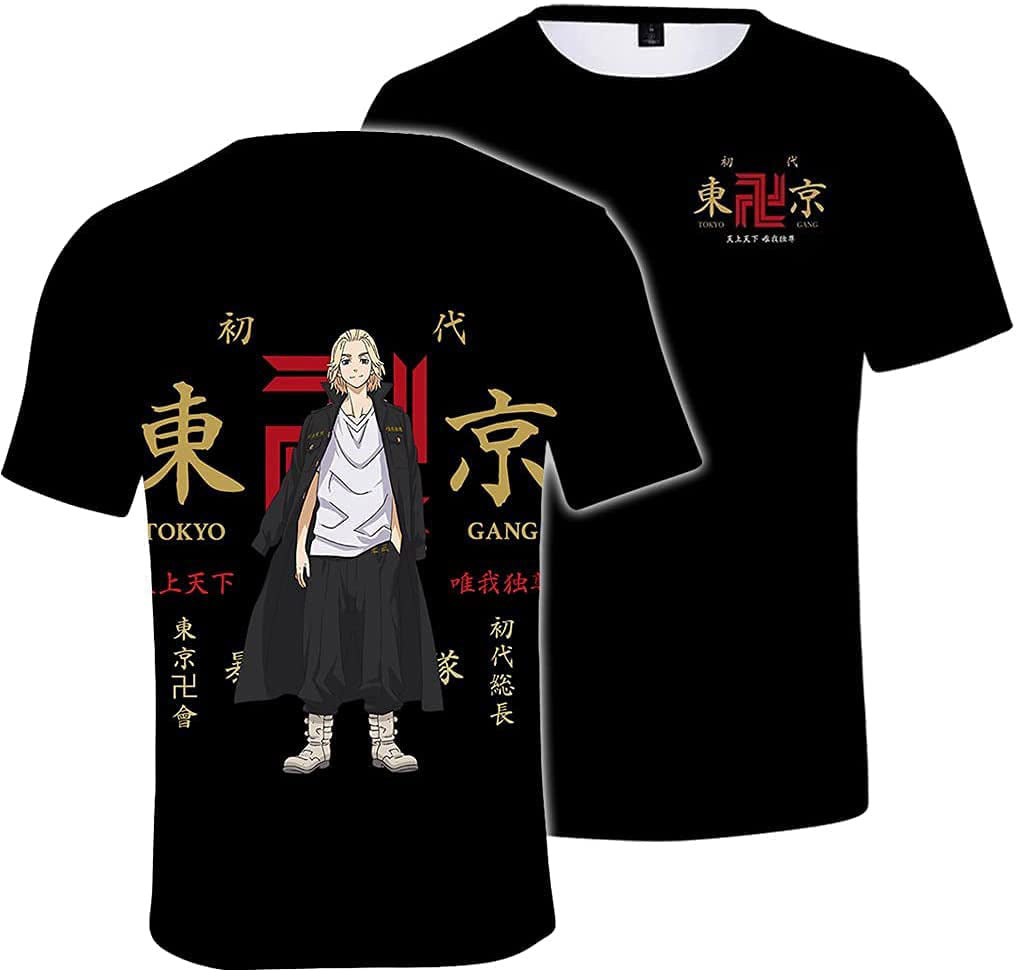 Tokyo Anime Cosplay Short-sleeved T-shirt