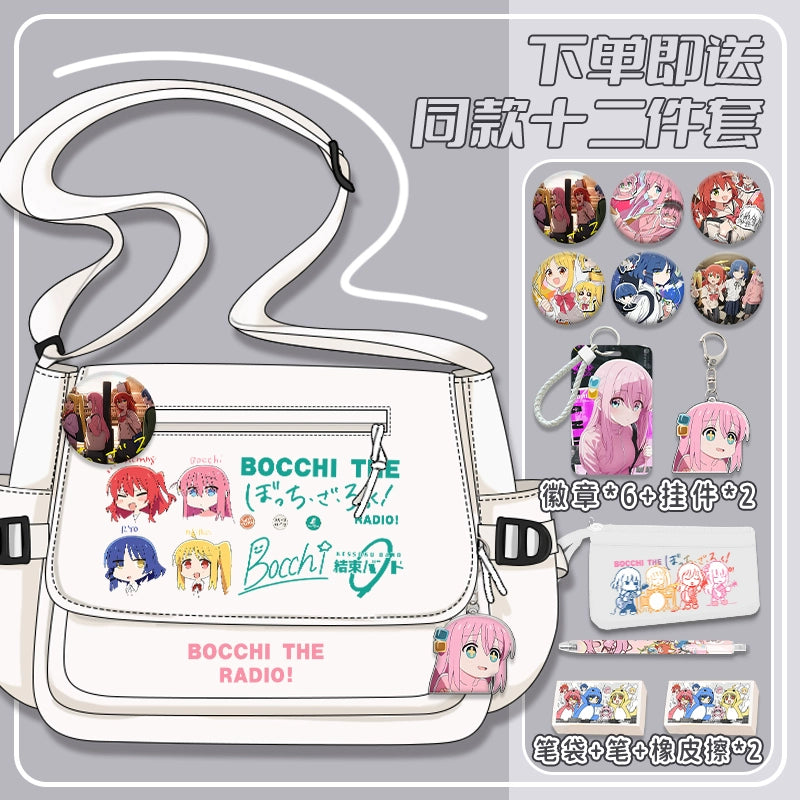 Cute Anime Crossbody Shoulder Backpack