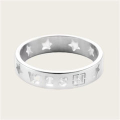 FIND YOUR COLOR WISH Hollow Ring