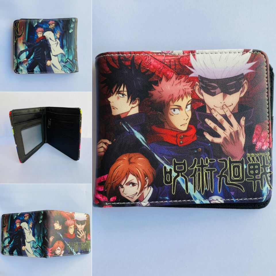 Trendy Anime Printed PU Leather Wallet