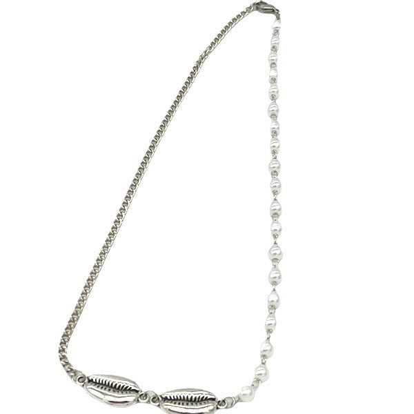 Felix Shell Pearl Necklace