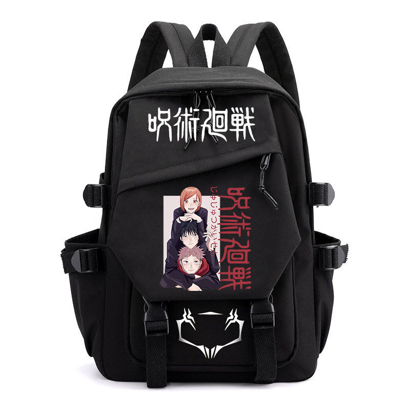 Casual Anime Pattern Printed Backpack