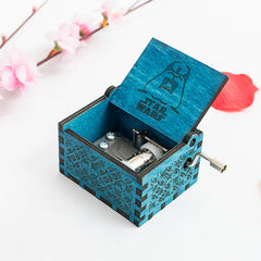 Wooden SW Music Box Ornament