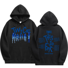 Twice THIS IS FOR WORLD TOUR Pullover Hoodie