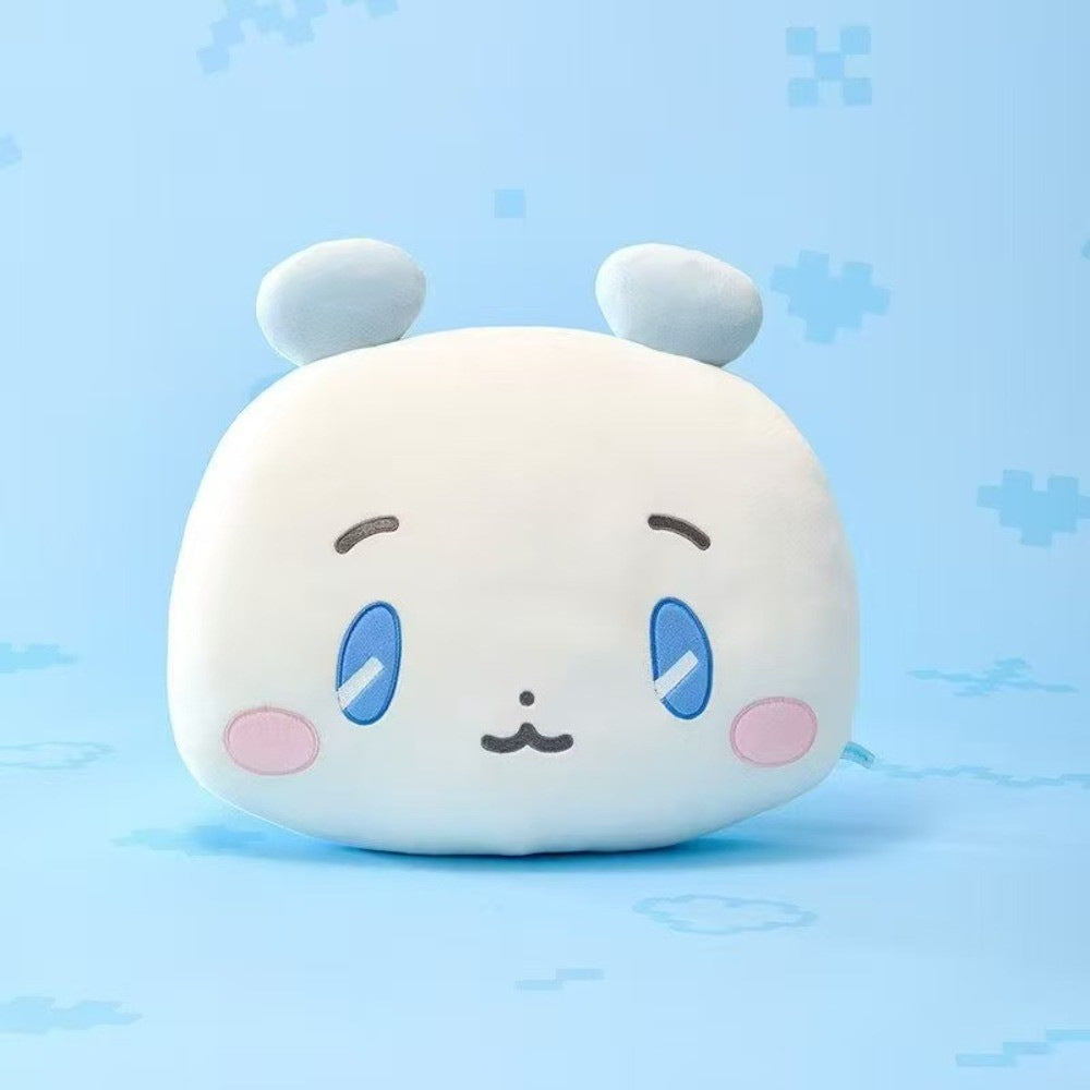 PLAVE Big Head Doll Throw Pillow