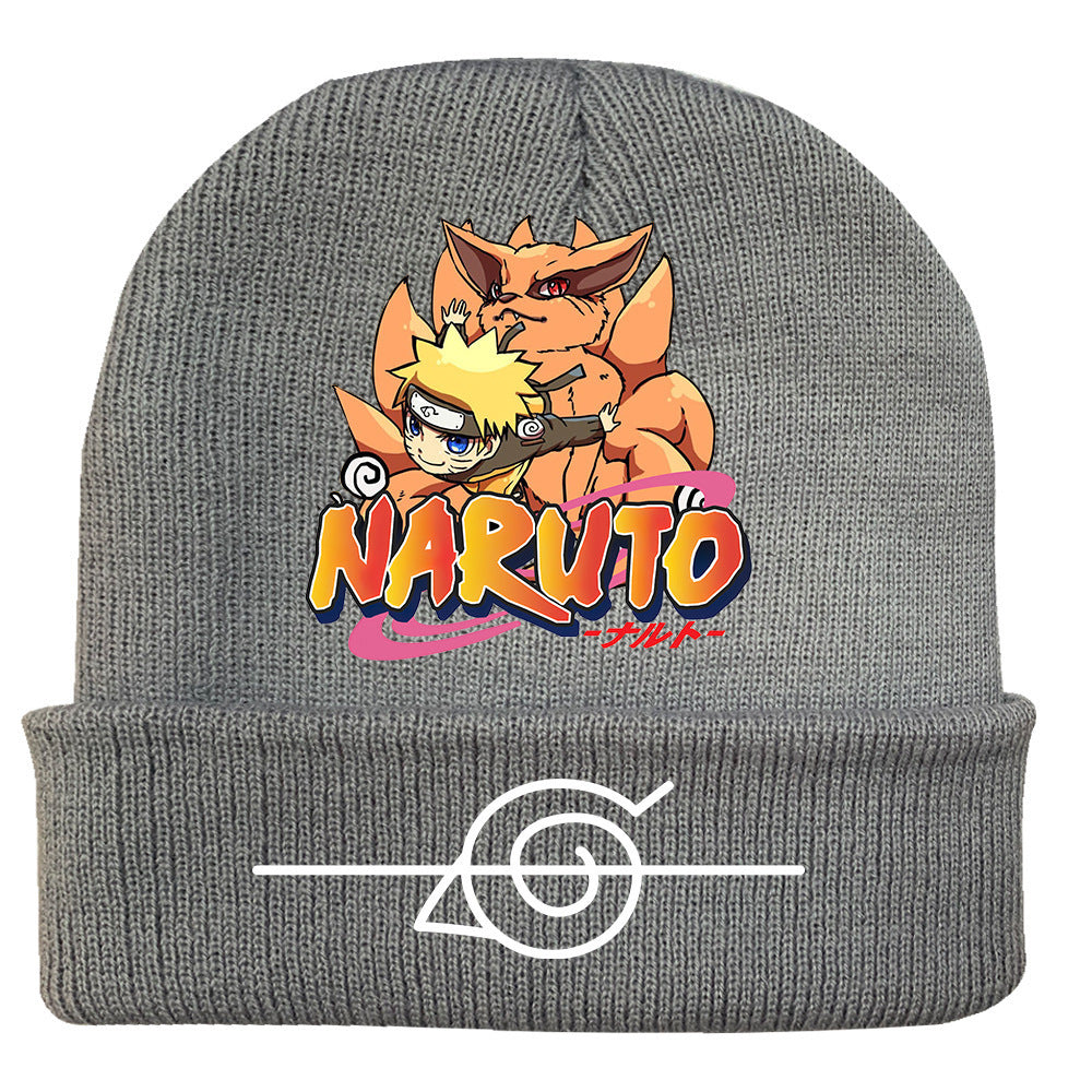 Casual Anime Printed Beanie