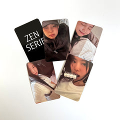 JENNIE ZEN SERIF Photocard 4PCS