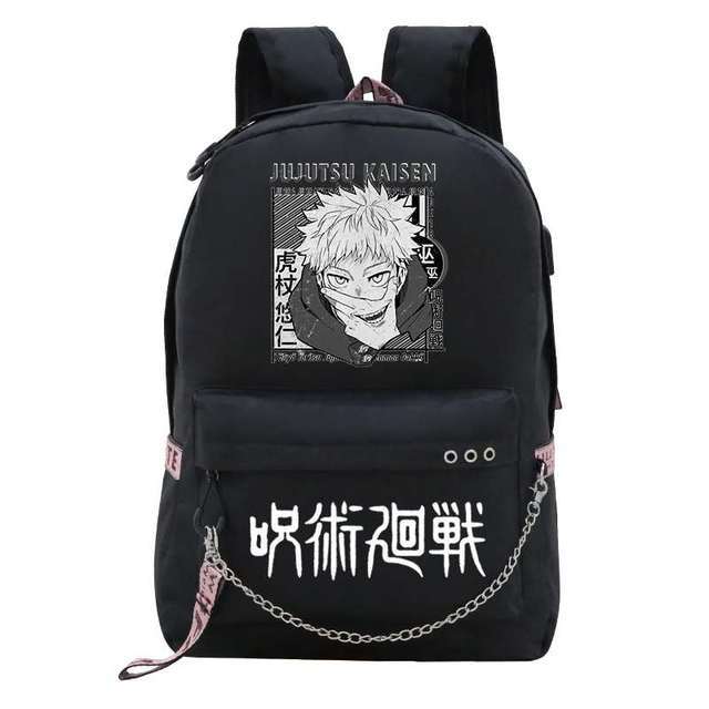 Trendy Anime Print Large Capacity Backpack