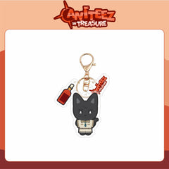 Kpop Aniteez Cartoon Acrylic Keychains