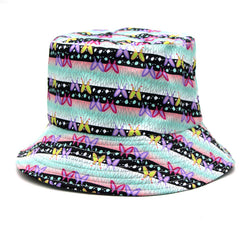 Versatile Anime Printed Bucket Hat