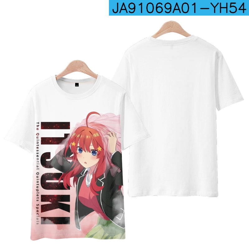 Nakano Anime Short-sleeved Cos T-shirt