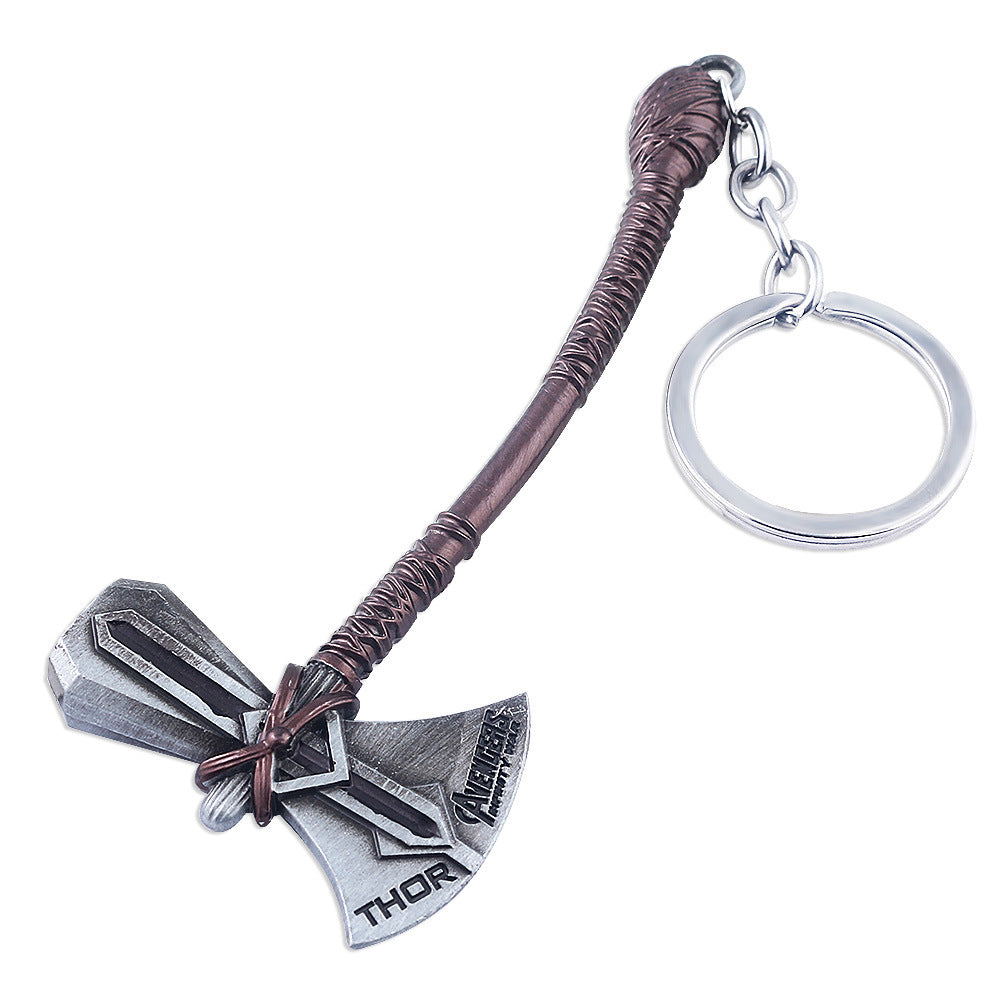 Thor Hammer Keychain Pendant