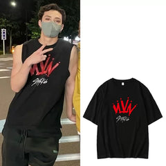 Bang Chan THE VICTORY Cotton Short-sleeved T-shirt