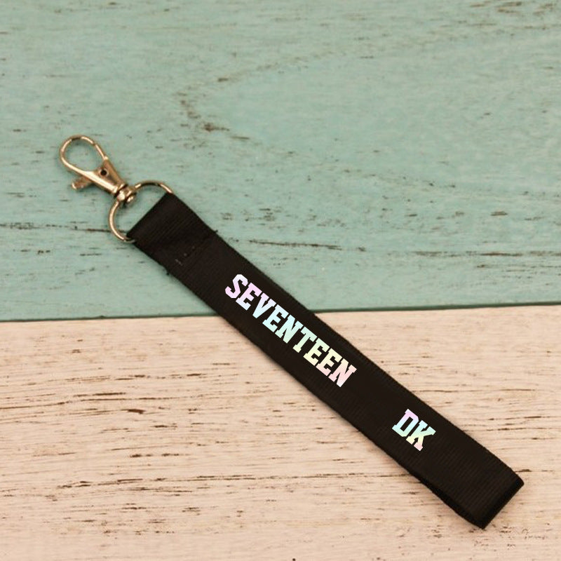 Cute Kpop Keychain Pendant Lanyard