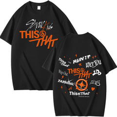 SKZ This & That Choreography Printed Short Sleeve T-Shirt