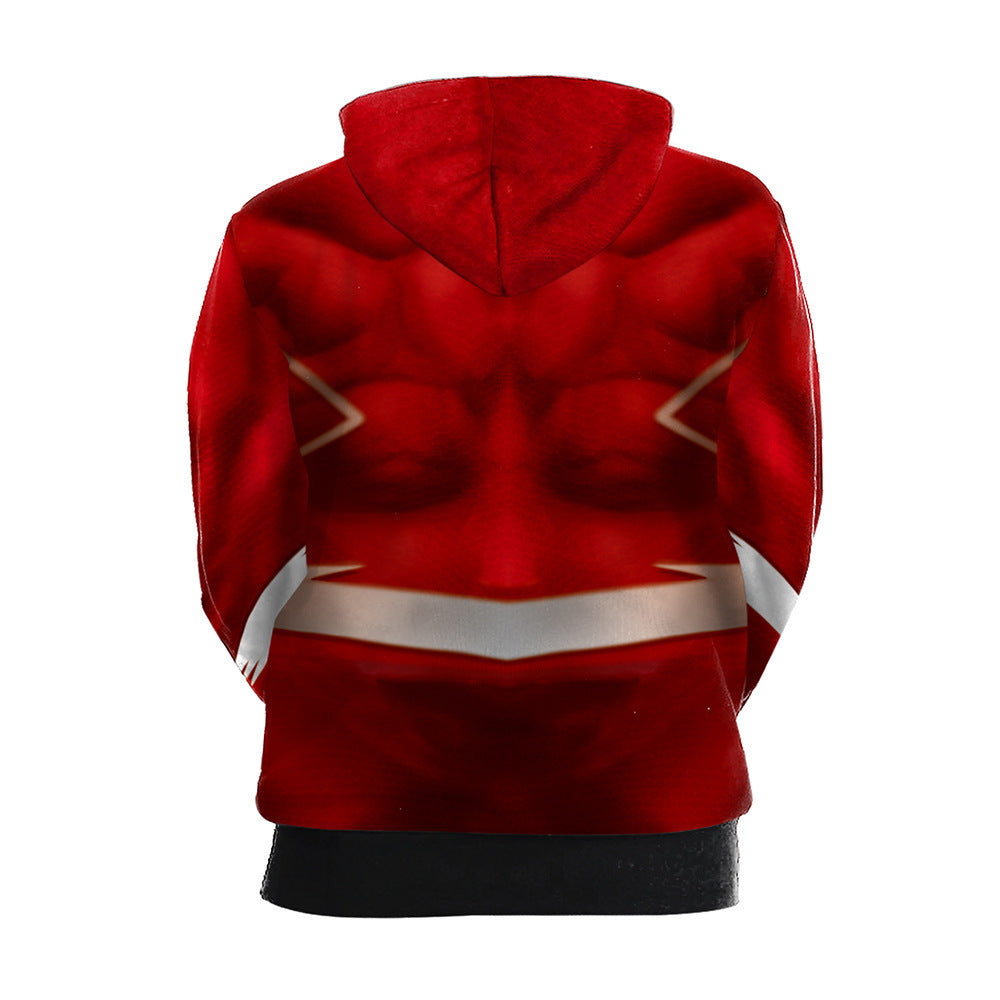 Unisex Comic Digital Printed Cosplay Loose Hoodie