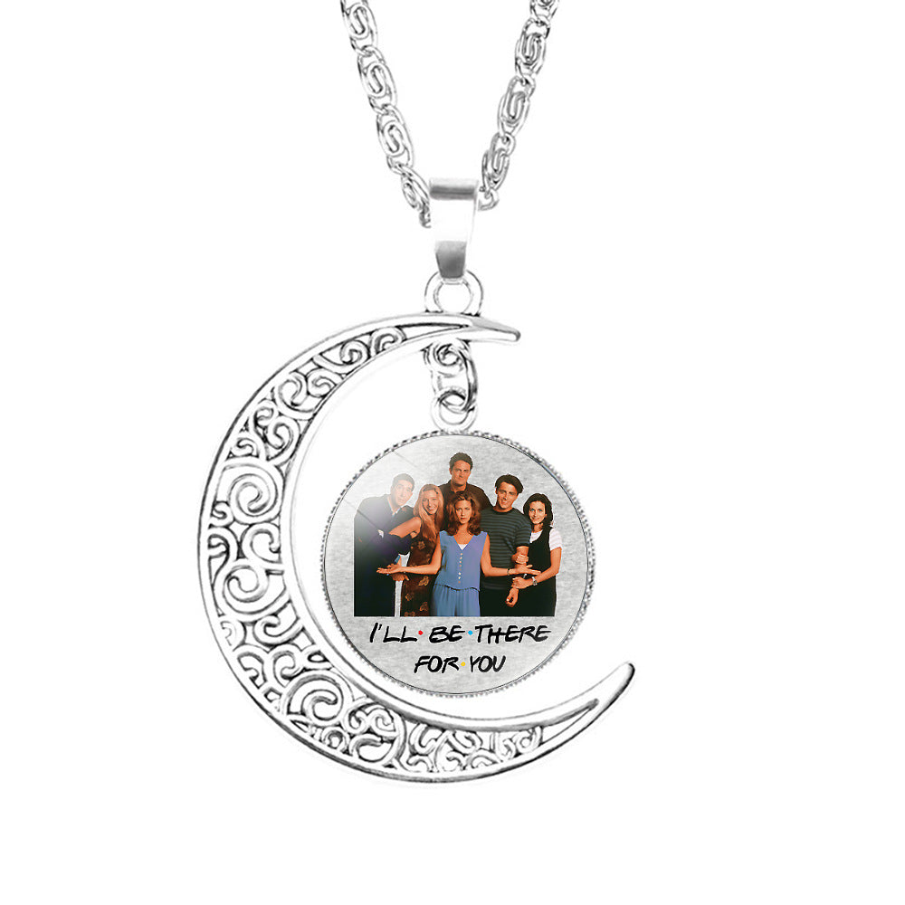 Friends Crescent Necklace Jewelry