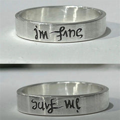 "I'm Fine Save Me"  BANGTAN Ring