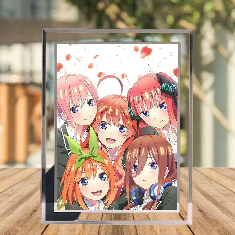 Nakano Anime Crystal Photo Frame