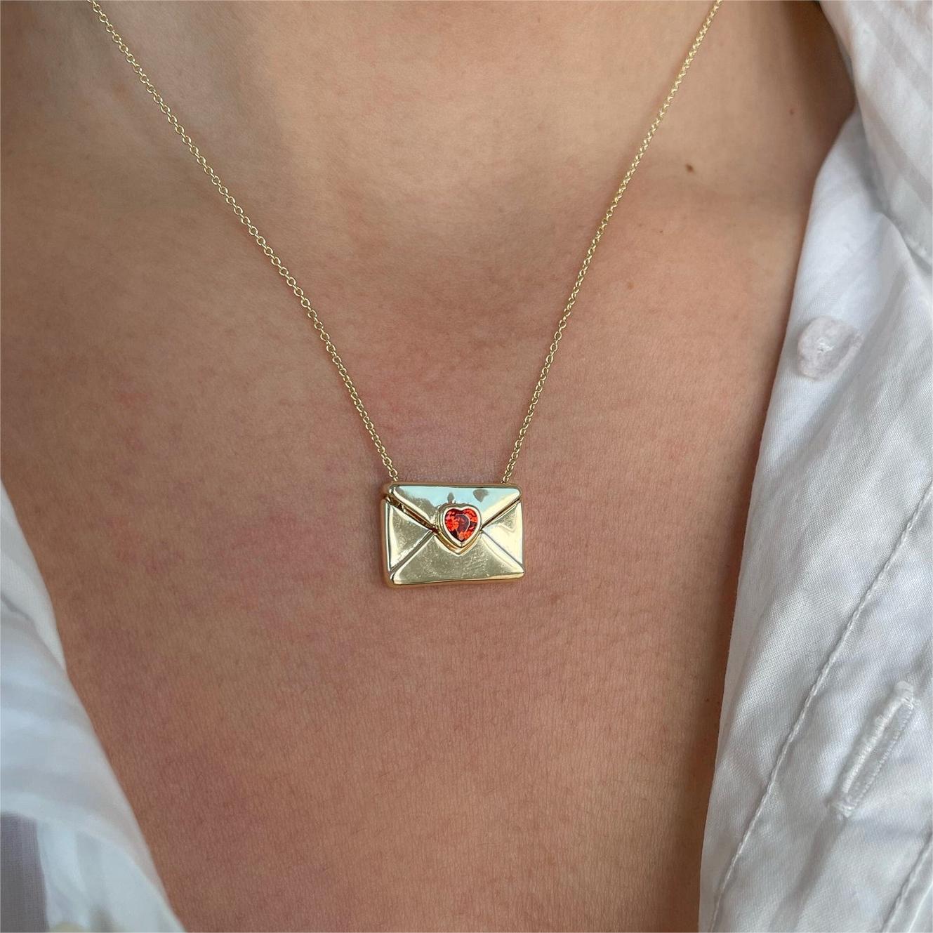 Love Envelope Necklace