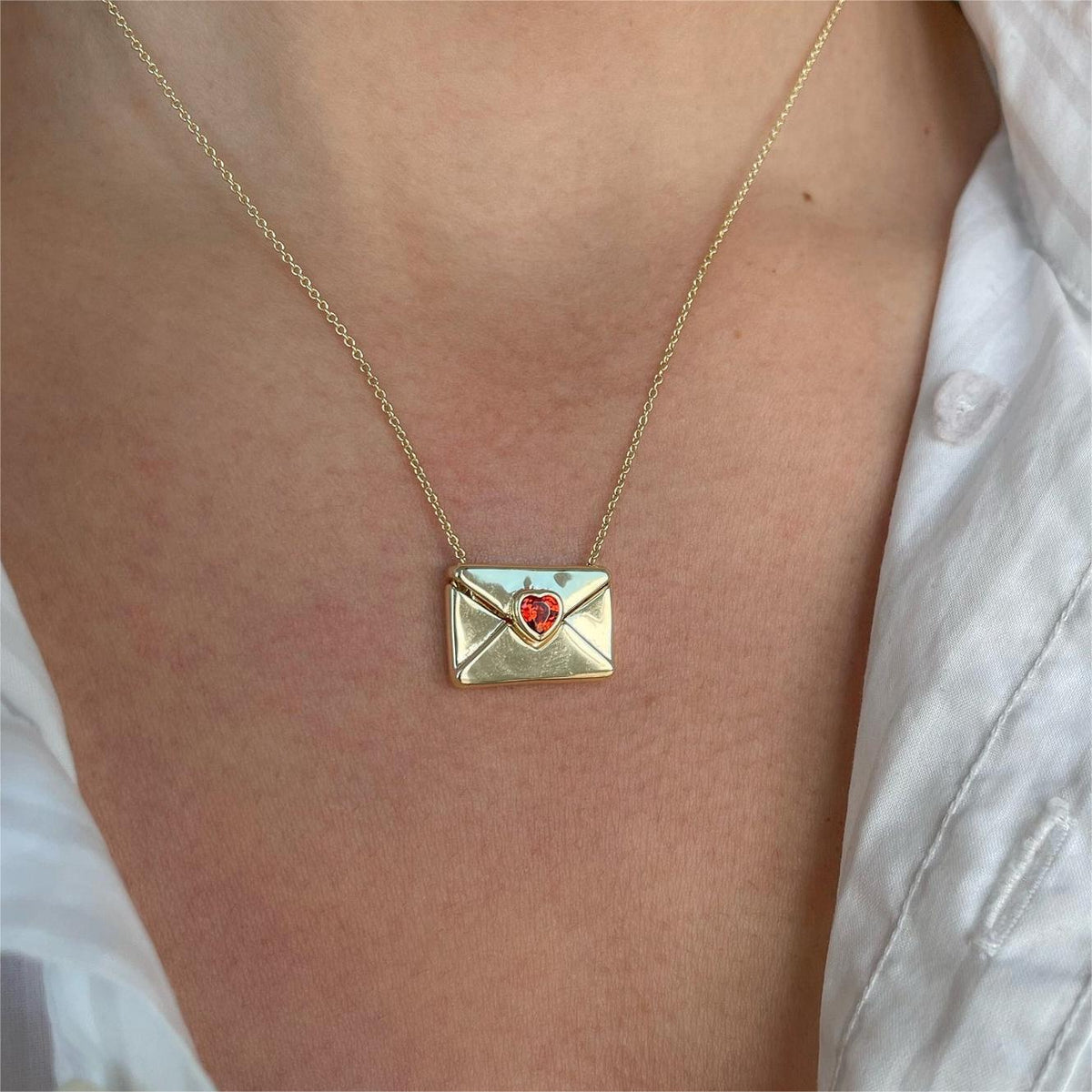 Love Envelope Necklace