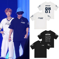 Unisex Kpop PILOT Short-sleeved T-shirt