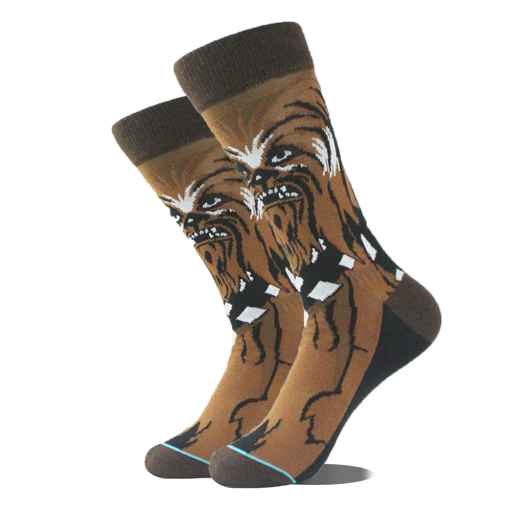 Casual Men's Comic Mid Length Socks