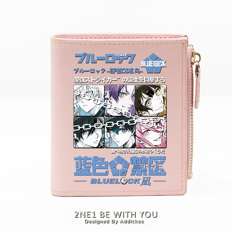 Manga Anime PU Zipper Wallet