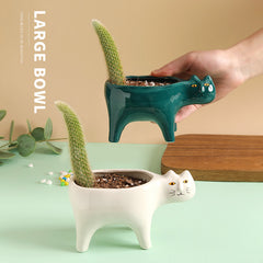 Cat Planter Pot