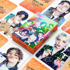 60PCS SKZ THIS & THAT Heart Holographic Photocards