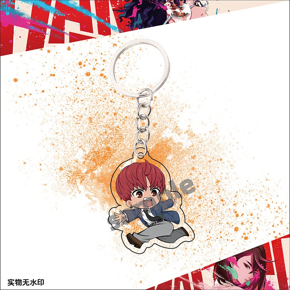 Cute Anime Acrylic Keychain Pendant
