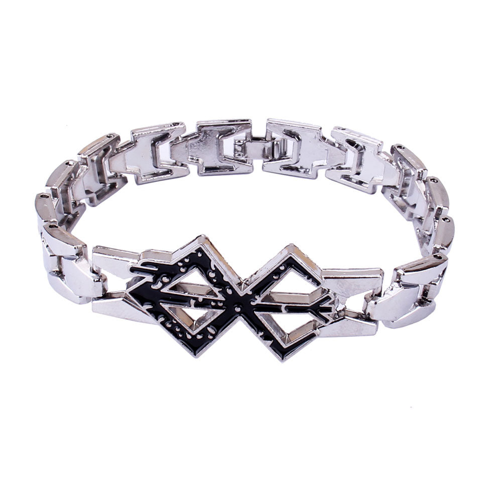 Anime Logo Metal Bracelet